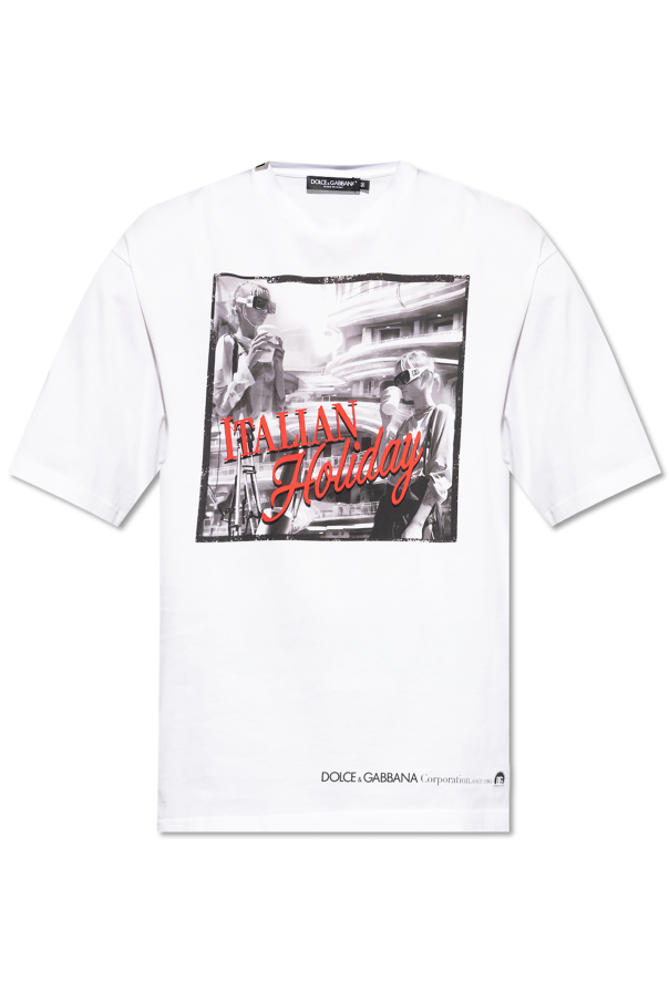 T-shirt with print od Dolce & Gabbana