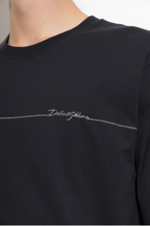 Dolce & Gabbana T-shirt com logótipo bordado