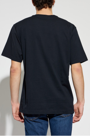 Dolce & Gabbana T-shirt z naszywką z logo