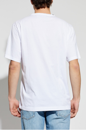 Dolce & Gabbana T-shirt z naszywką z logo