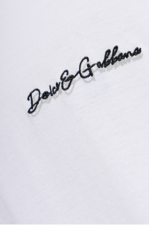 Dolce & Gabbana T-shirt with embroidered logo