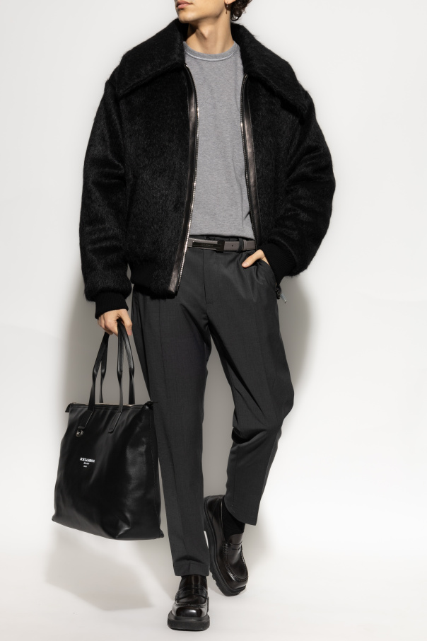 Dolce & Gabbana T-Shirt mit Logo-Applikation