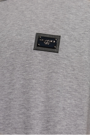Dolce & Gabbana T-Shirt mit Logo-Applikation