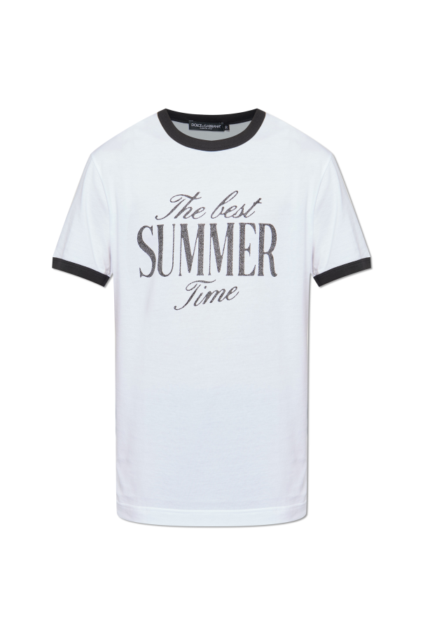 T-shirt with print od Dolce & Gabbana