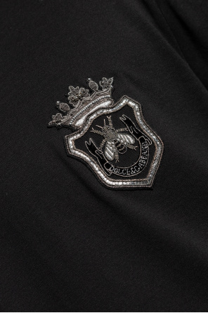 Dolce & Gabbana T-Shirt mit Applikation