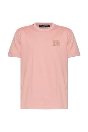 Camiseta con logo bordado