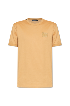 Camiseta con logo bordado