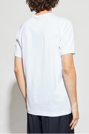 Dolce & Gabbana T-shirt with logo embroidered with lurex thread