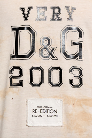 Dolce & Gabbana T-shirt ‘RE-EDITION S/S 2002’ collection