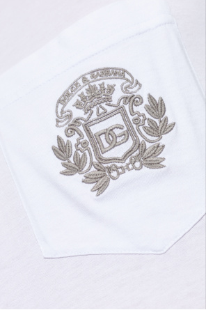 Dolce & Gabbana T-shirt with embroidered logo