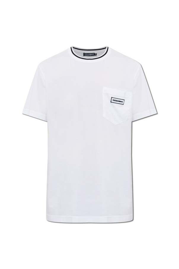 T-shirt with pocket od Dolce & Gabbana