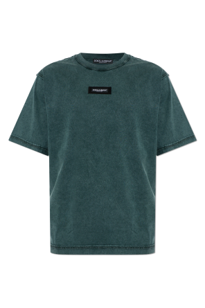 Camiseta con parche con logo
