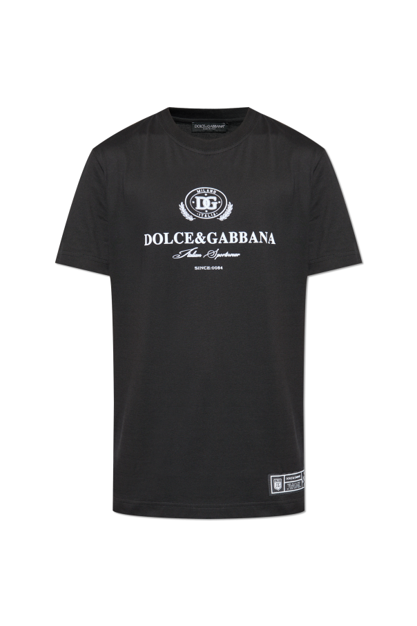 T-shirt with printed logo od Dolce & Gabbana