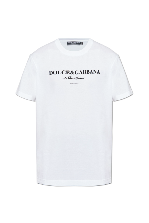 T-shirt with printed logo od Dolce & Gabbana