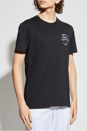 Dolce & Gabbana Camiseta con logo bordado