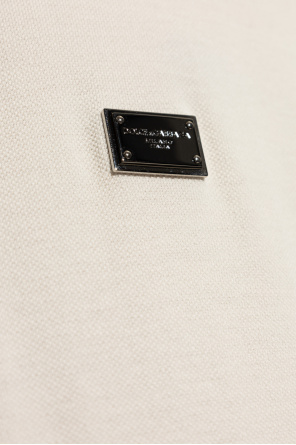 Dolce & Gabbana Camiseta con apliqué de logo