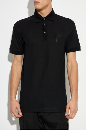 Dolce & Gabbana Bawełniane polo z logo