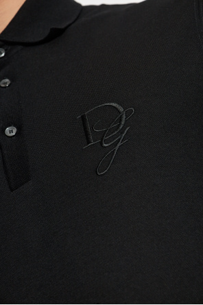 Dolce & Gabbana Bawełniane polo z logo