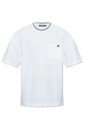 T-shirt z kieszenią