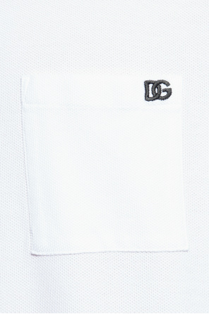Dolce & Gabbana T-shirt z kieszenią
