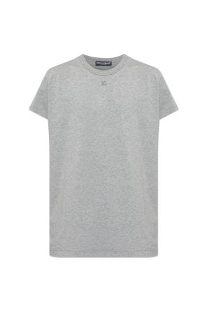 Camiseta con logo bordado