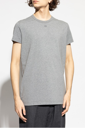 Dolce & Gabbana T-Shirt mit aufgesticktem Logo