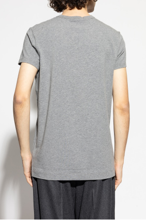 Dolce & Gabbana T-Shirt mit aufgesticktem Logo