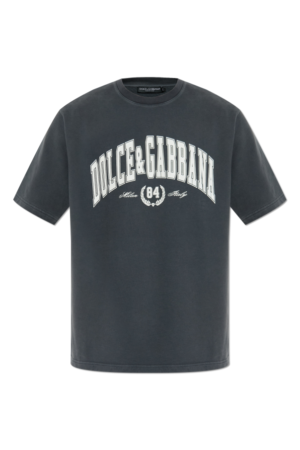 T-shirt with printed logo od Dolce & Gabbana