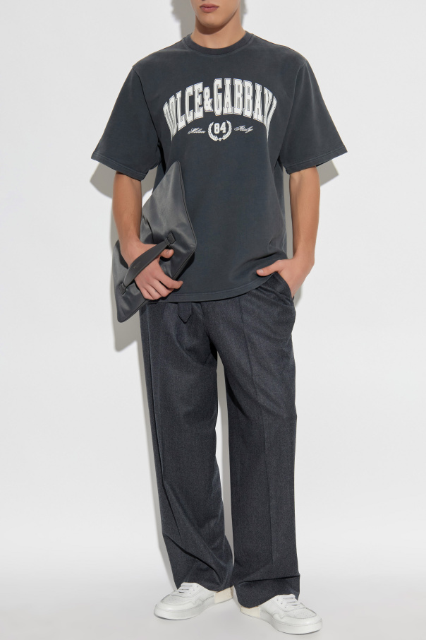 Dolce & Gabbana T-Shirt mit aufgedrucktem Logo