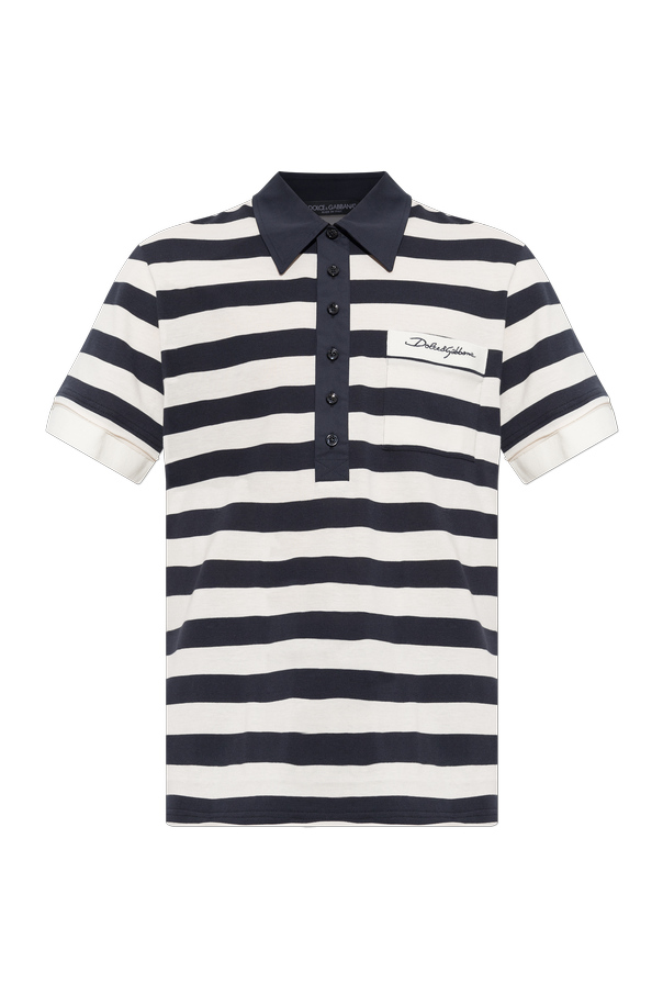 Polo shirt with pocket od Dolce & Gabbana