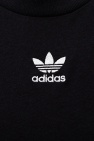 ADIDAS Originals BLACK Cropped logo T-shirt