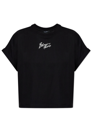 Top mit aufgedrucktem Logo