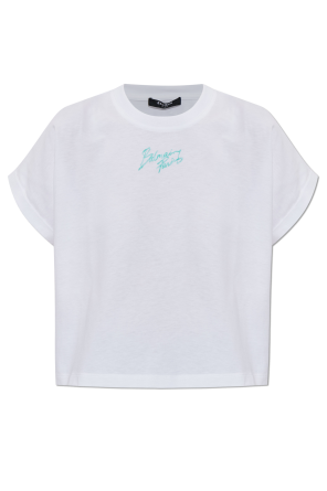 Short loose-fit T-shirt