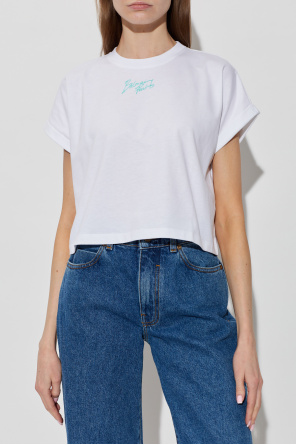 Balmain Camiseta corta de corte holgado