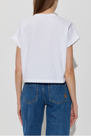 Balmain Camiseta corta de corte holgado