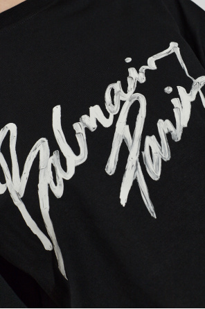 Balmain Kurzes T-Shirt im lockeren Schnitt
