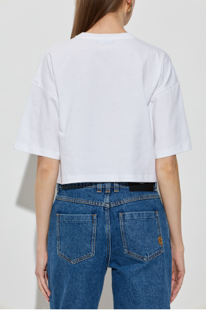 Balmain Camiseta corta de corte holgado