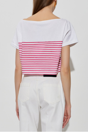 Balmain Top with a striped pattern