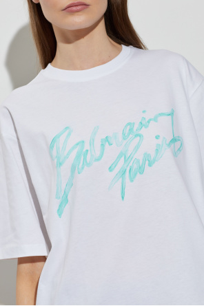 Balmain T-shirt with printed logo