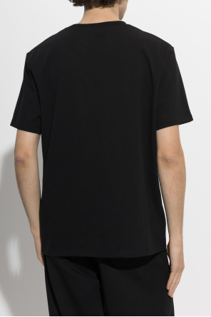 Balmain T-shirt z wyszytym logo