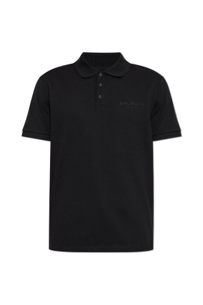 Polo de algodón con logo bordado