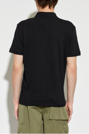 Balmain Cotton polo shirt with embroidered logo
