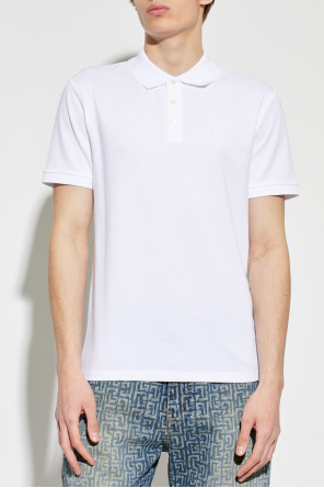 Balmain Bawełniane polo z wyszytym logo