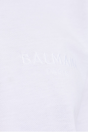 Balmain Bawełniane polo z wyszytym logo