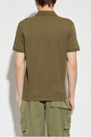 Balmain Cotton polo shirt with embroidered logo