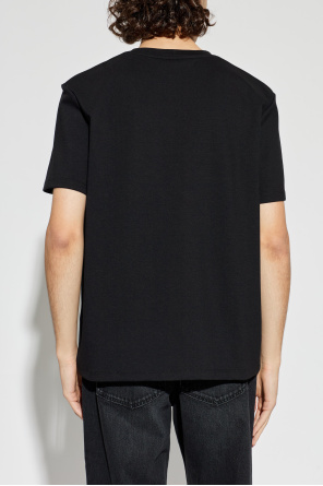 Balmain T-shirt with embroidered logo