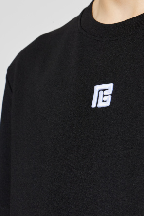 Balmain T-shirt with embroidered logo