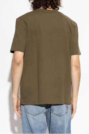 Balmain Camiseta con logo bordado