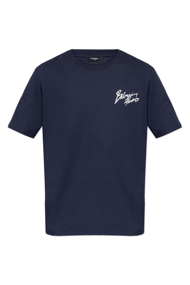 T-shirt with print od Balmain