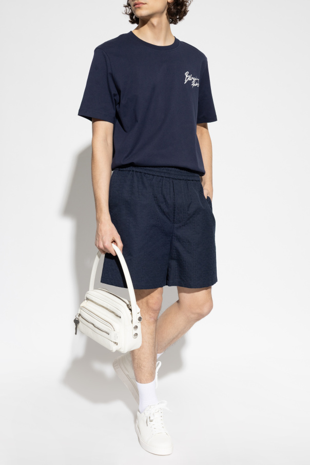 Balmain T-Shirt mit Aufdruck